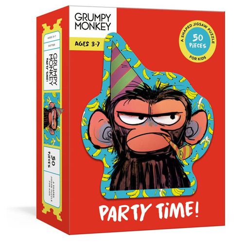Grumpy Monkey Party Time! Puzzle - Suzanne Lang,