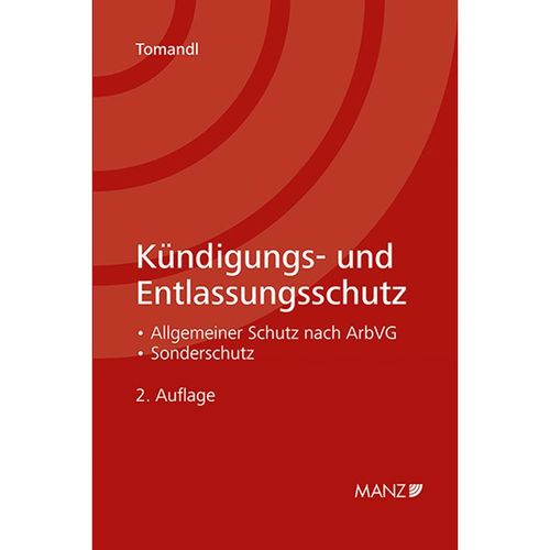 Kündigungs- und Entlassungsschutz - Theodor Tomandl, Kartoniert (TB)