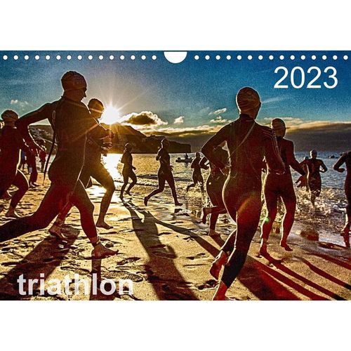 TRIATHLON 2023 (Wandkalender 2023 DIN A4 quer)