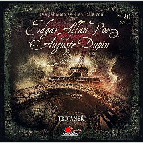 Die geheimnisvollen Fälle von Edgar Allan Poe und Auguste Dupin - Trojaner,1 Audio-CD - Edgar Allan Poe, Augustine Dupin, Edgar Allan/Dupin,Augustine