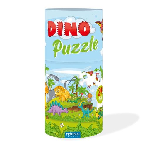 Dinosaurierwelt - Trötsch Puzzle Dinosaurier