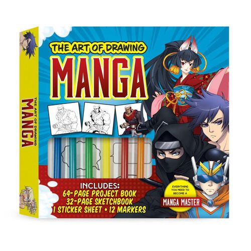 The Art of Drawing Manga Kit - Jeannie Lee,