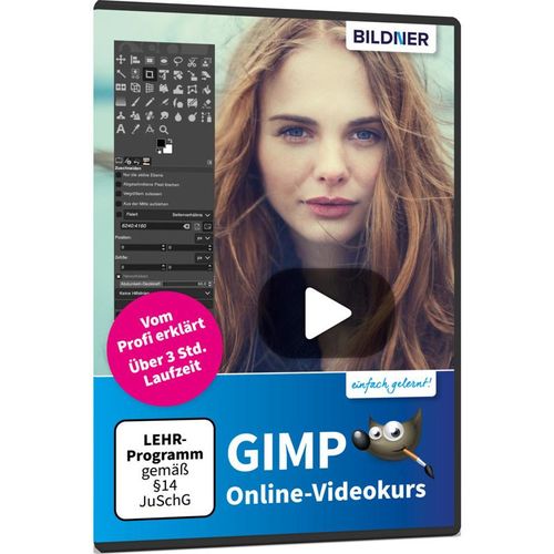 GIMP Online-Videokurs, m. 1 Online-Zugang (DVD)
