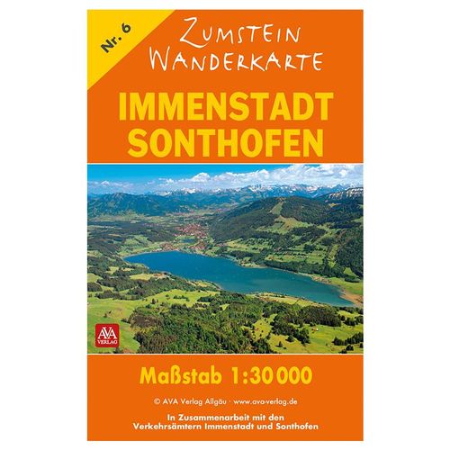 Zumstein Wanderkarte Immenstadt/Sonthofen - AVA-Verlag Allgäu GmbH, Karte (im Sinne von Landkarte)