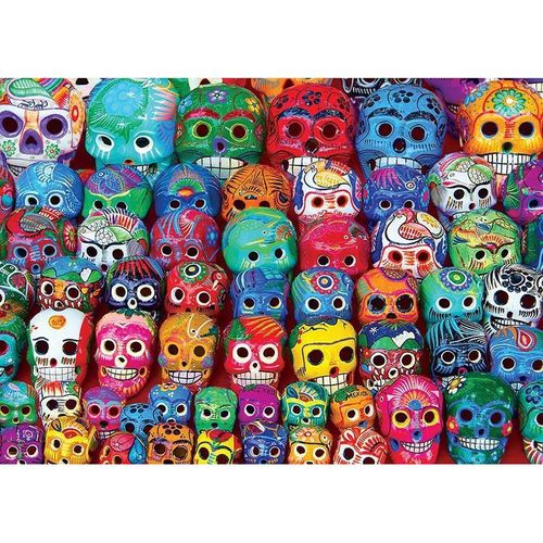 Traditional Mexican Skulls (Puzzle)