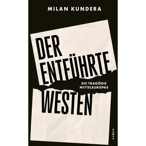 Der entführte Westen - Milan Kundera, Gebunden