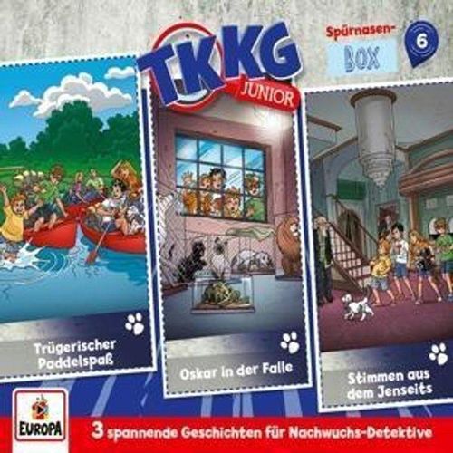 TKKG Junior Spürnasenbox (Folge 16, 17, 18) (3 CDs) - Tkkg Junior, TKKG Junior (Hörbuch)