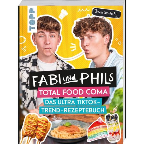 Fabi und Phils Total Food Coma - Das ultra Tiktok Trend-Rezeptebuch - Fabi und Phil, Taschenbuch