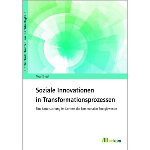 Soziale Innovationen in Transformationsprozessen - Toya Engel, Kartoniert (TB)