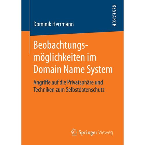 Beobachtungsmöglichkeiten im Domain Name System - Dominik Herrmann, Kartoniert (TB)