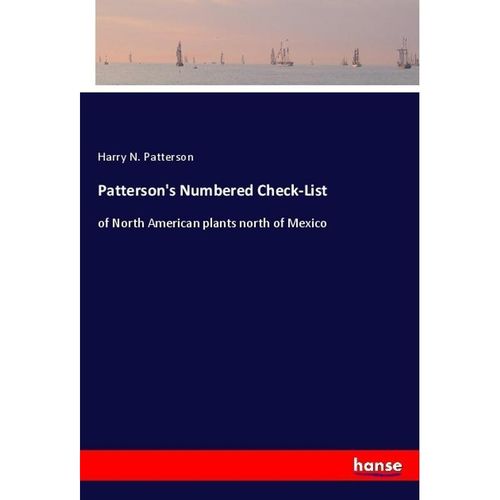 Patterson's Numbered Check-List - Harry N. Patterson, Kartoniert (TB)