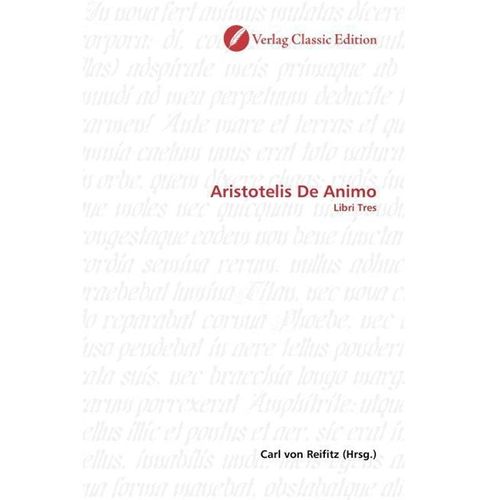 Aristotelis De Animo, Kartoniert (TB)