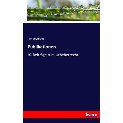 Publikationen - Heinrich Preschers, Kartoniert (TB)