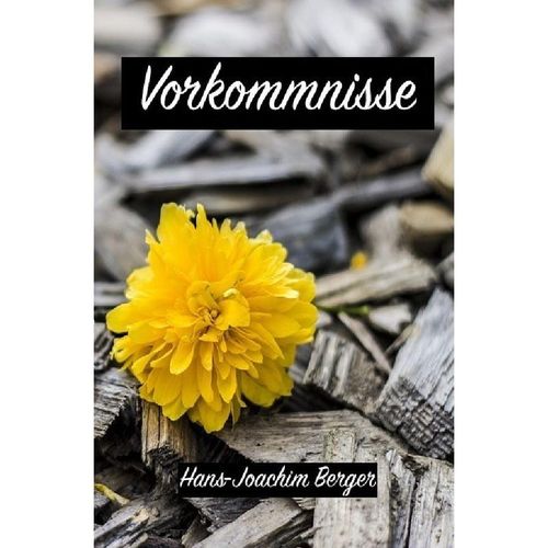 Vorkommnisse - Hans-Joachim Berger, Kartoniert (TB)