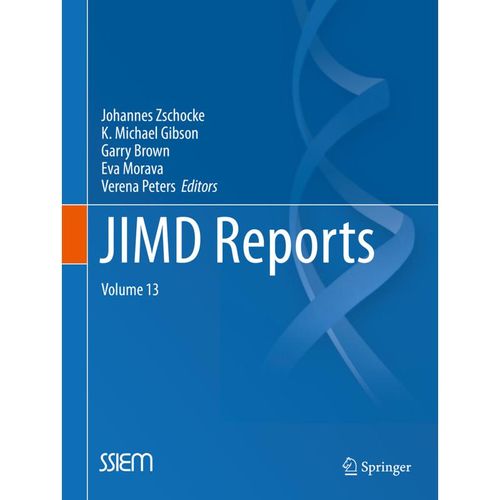 JIMD Reports - Case and Research Reports, Volume 13, Kartoniert (TB)