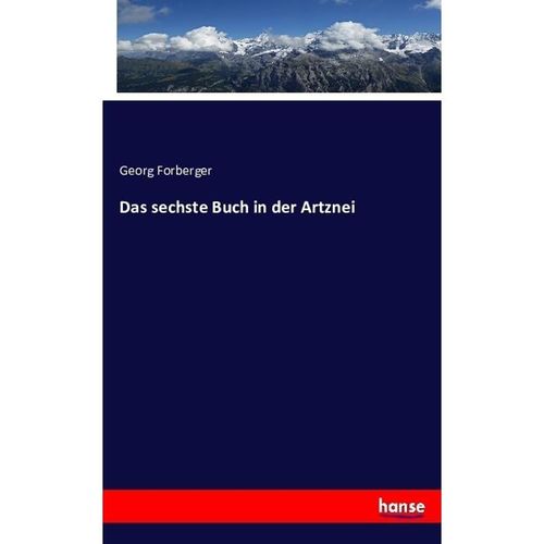 Das sechste Buch in der Artznei - Georg Forberger, Kartoniert (TB)