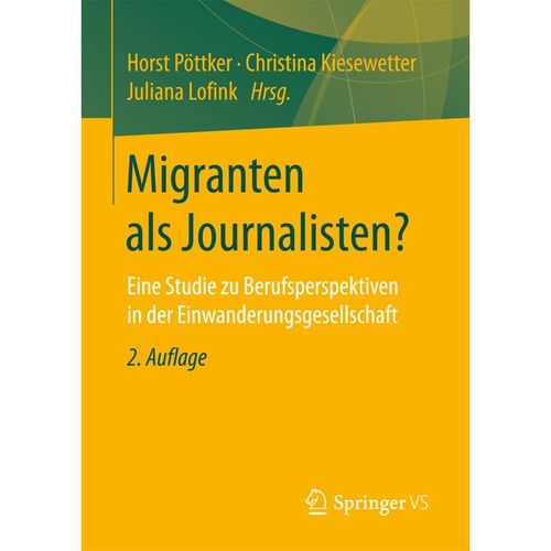 Migranten als Journalisten?, Kartoniert (TB)