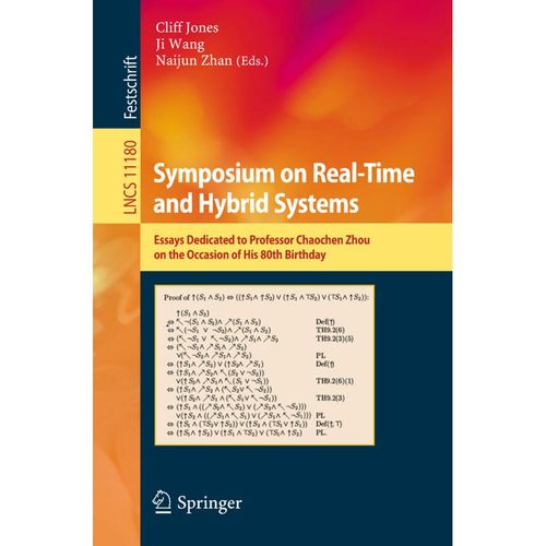 Symposium on Real-Time and Hybrid Systems, Kartoniert (TB)