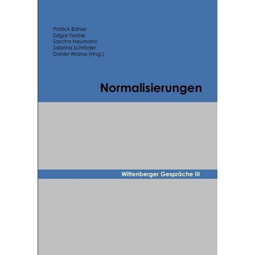 Normalisierungen - Sabrina Schröder, Daniel Wrana, Kartoniert (TB)