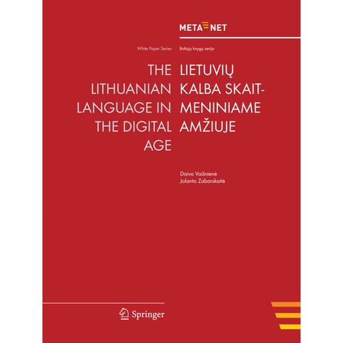 White Paper Series / The Lithuanian Language in the Digital Age, Kartoniert (TB)
