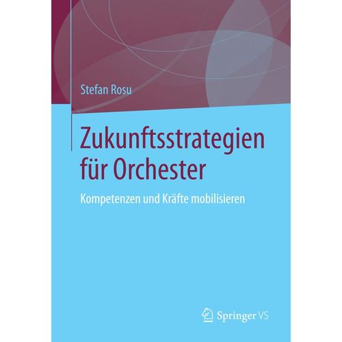 Zukunftsstrategien für Orchester - Stefan Rosu, Kartoniert (TB)