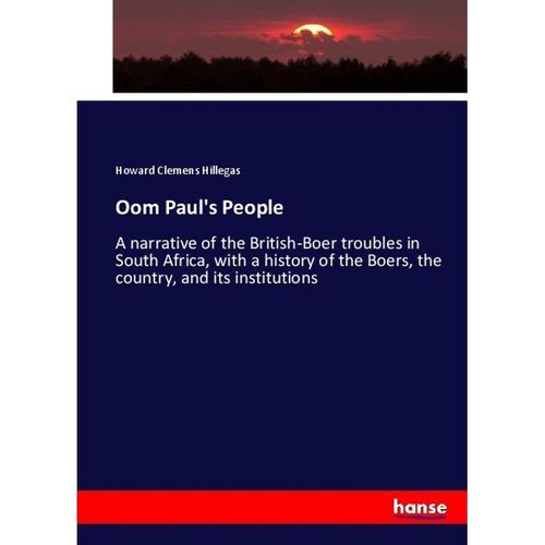 Oom Paul's People - Howard Clemens Hillegas, Kartoniert (TB)