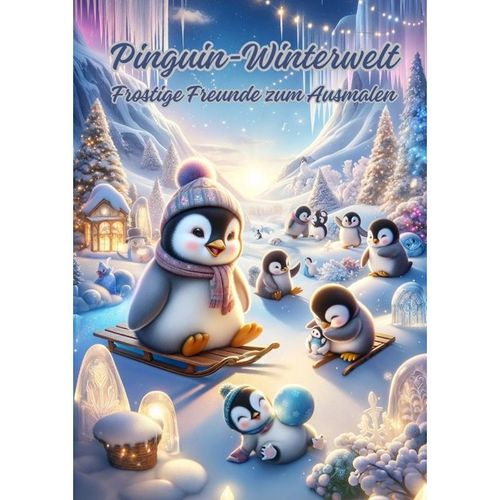 Pinguin-Winterwelt - Diana Kluge, Kartoniert (TB)