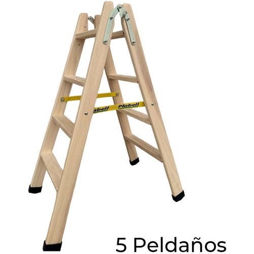 Treppe of Holz 5 Stufen 139cm Plabell