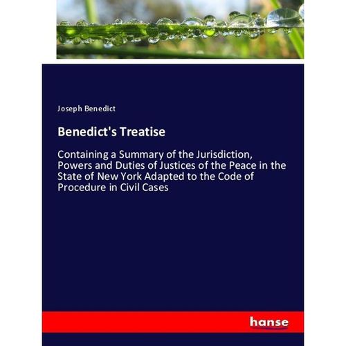 Benedict's Treatise - Joseph Benedict, Kartoniert (TB)