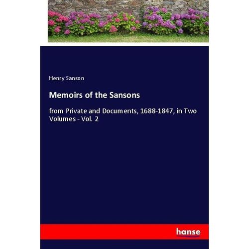 Memoirs of the Sansons - Henry Sanson, Kartoniert (TB)
