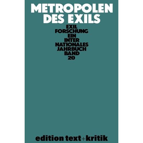 Metropolen des Exils, Kartoniert (TB)