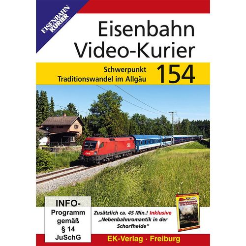 Eisenbahn Video-Kurier.Tl.154,DVD-Video (DVD)