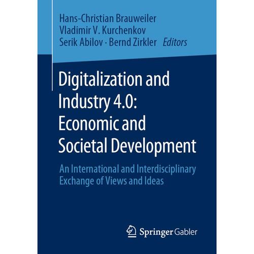 Digitalization and Industry 4.0: Economic and Societal Development, Kartoniert (TB)