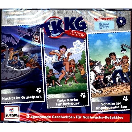 TKKG Junior SpürnasenBox, 3 Audio-CD,3 Audio-CD - Tkkg Junior, TKKG Junior (Hörbuch)