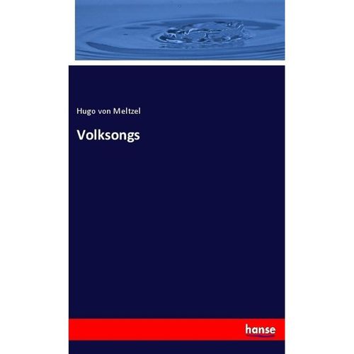 Volksongs - Hugo von Meltzel, Kartoniert (TB)