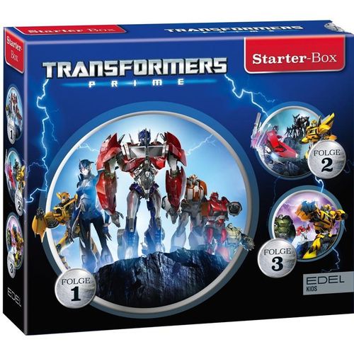 Transformers: Prime.Box.1,3 Audio-CD - Transformers:Prime (Hörbuch)