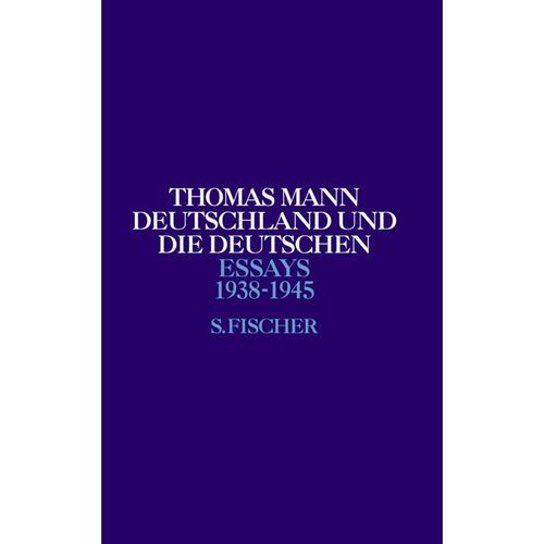 Deutschland und die Deutschen - Thomas Mann, Leinen