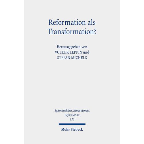 Reformation als Transformation?, Leinen