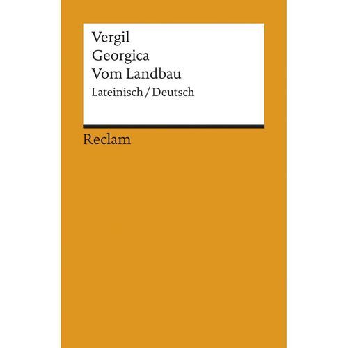 Vom Landbau. Georgica - Vergil, Taschenbuch