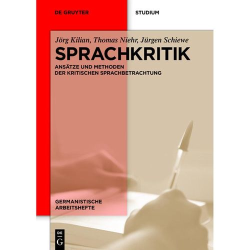 Sprachkritik - Jörg Kilian, Thomas Niehr, Jürgen Schiewe, Kartoniert (TB)