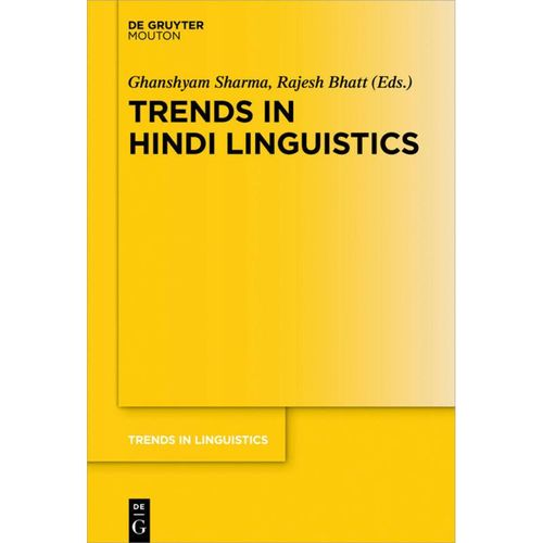 Trends in Hindi Linguistics, Gebunden