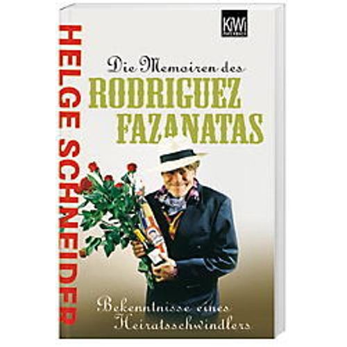 Die Memoiren des Rodriguez Fazanatas - Helge Schneider, Taschenbuch