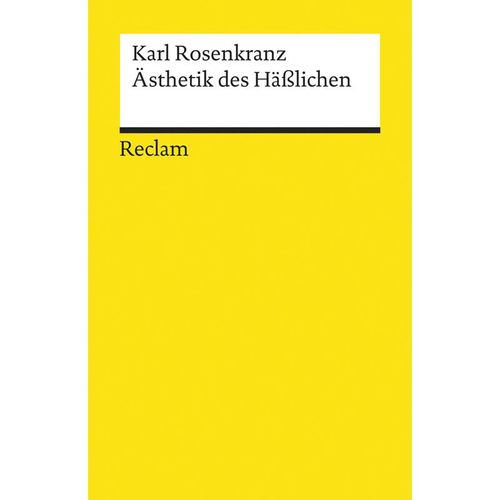 Ästhetik des Häßlichen - Karl Rosenkranz, Taschenbuch