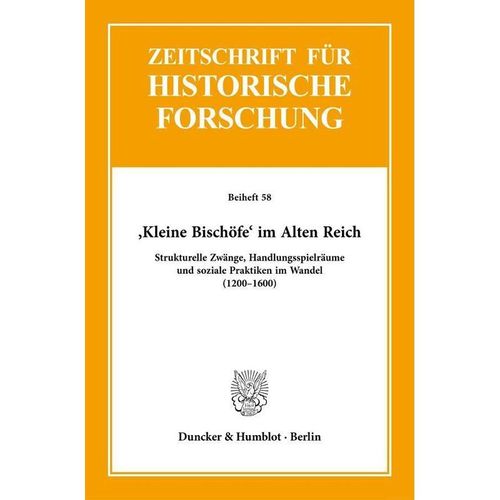 'Kleine Bischöfe' im Alten Reich., Kartoniert (TB)