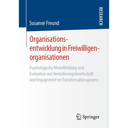 Organisationsentwicklung in Freiwilligenorganisationen - Susanne Freund, Kartoniert (TB)