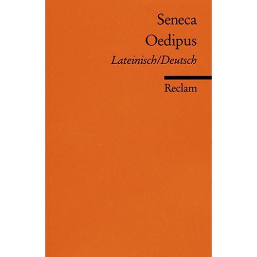 Oedipus - der Jüngere Seneca, Taschenbuch