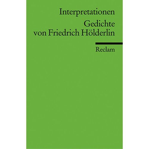 Gedichte von Friedrich Hölderlin - Friedrich Hölderlin, Taschenbuch