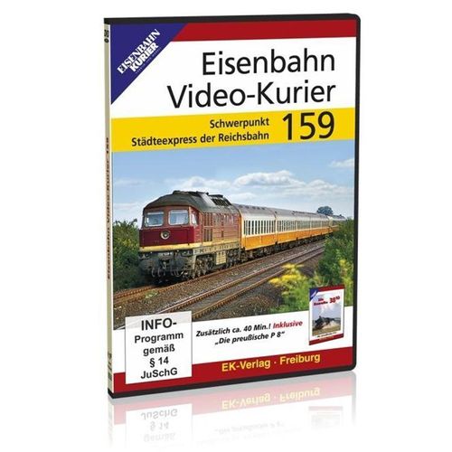 Eisenbahn Video-Kurier.Vol.159,1 DVD (DVD)