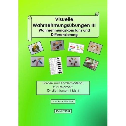 Visuelle Wahrnehmungsübungen.Bd.3 - Anke Nitschke, Kartoniert (TB)