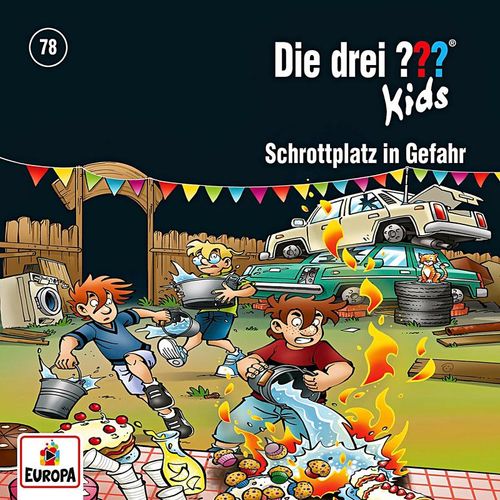Die drei ??? Kids - Schrottplatz in Gefahr.Tl.78,1 Audio-CD - Ulf Blanck (Hörbuch)